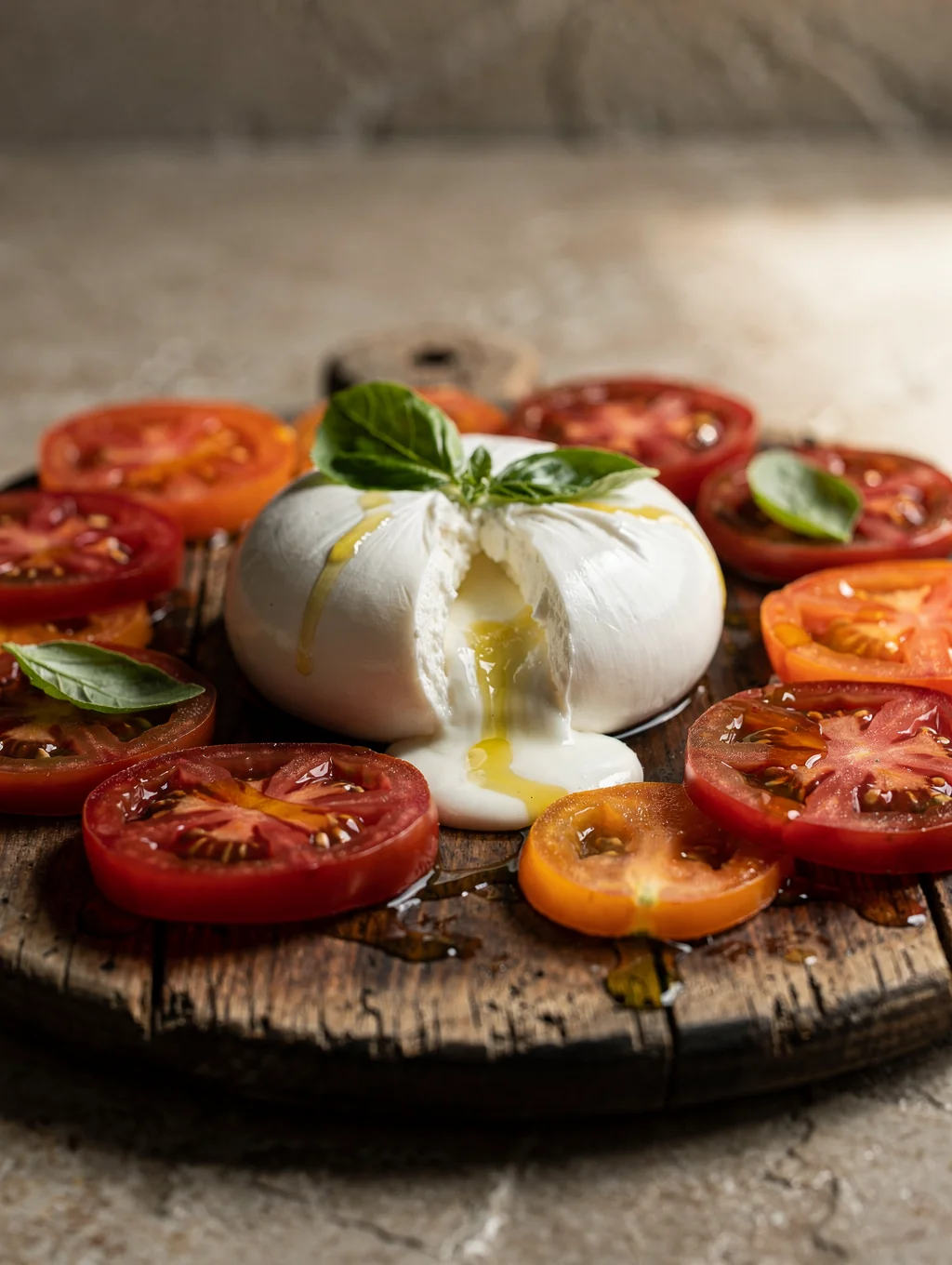 Burrata & Heirloom Tomato