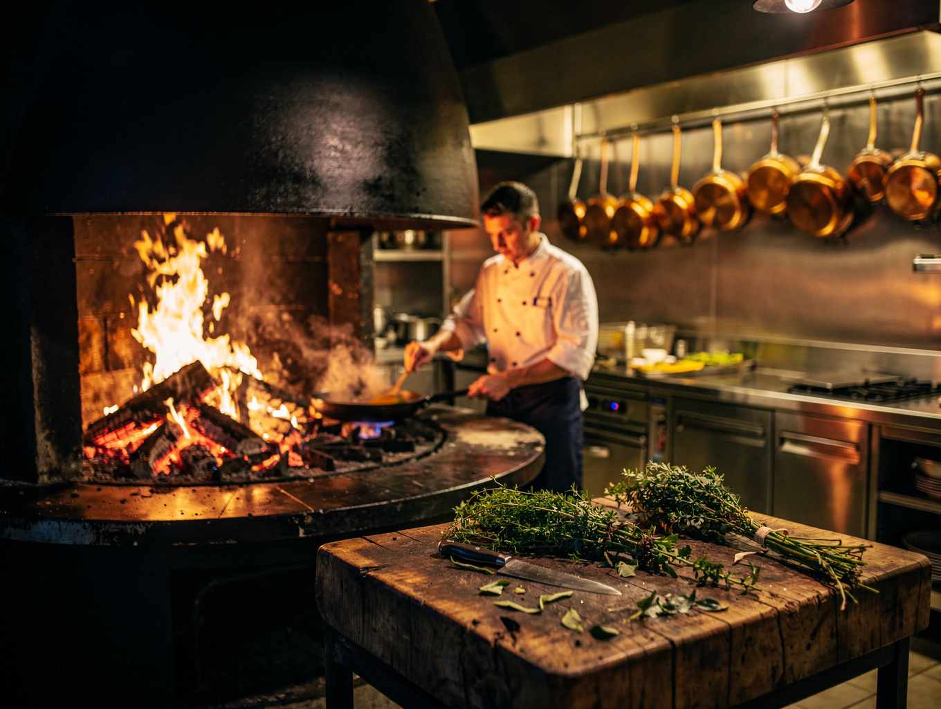 Open Kitchen Hearth